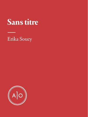 cover image of Sans titre